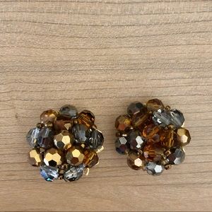 Marvella Clip On Beaded Earrings